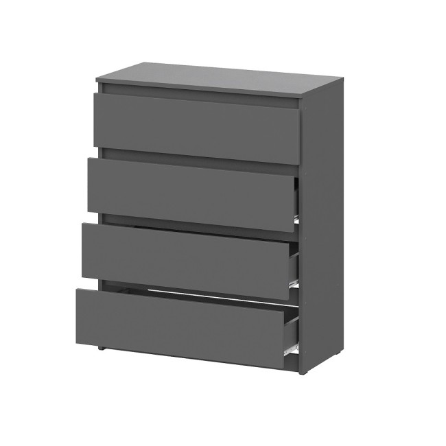 Комод с ящиками КМ 4 Денвер, графит