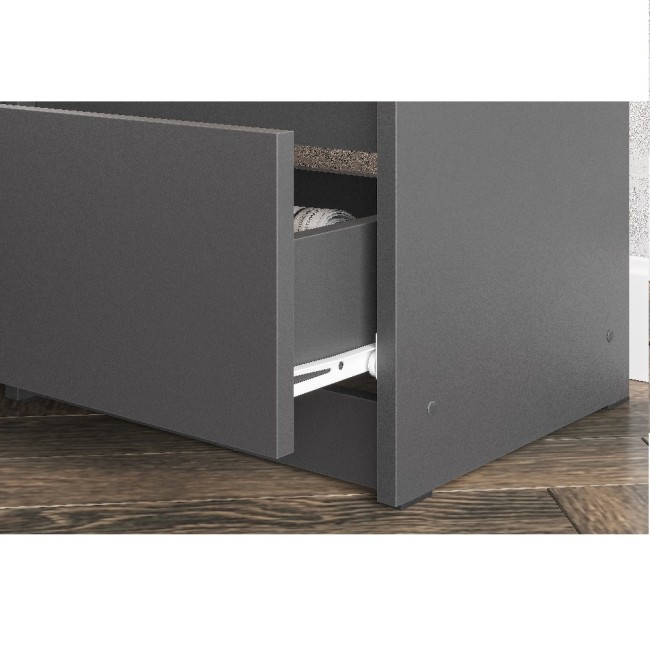 Комод с ящиками КМ 4 Денвер, графит