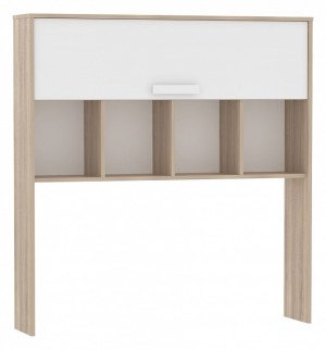 Надстройка Элиот (вяз либерти светлый белый фасадный, вяз либерти светлый  1200x254x1256)