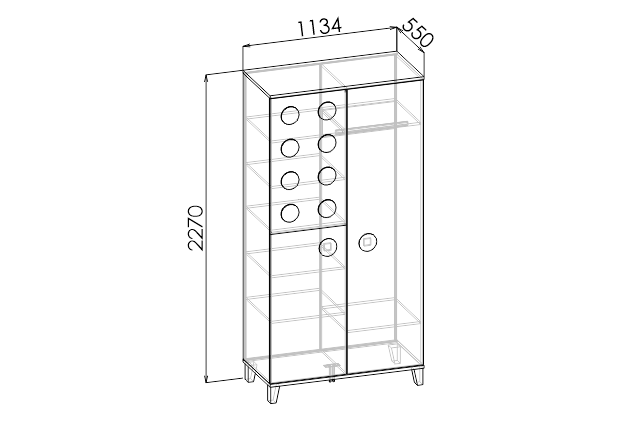FUN-BOX Шкаф Ш2