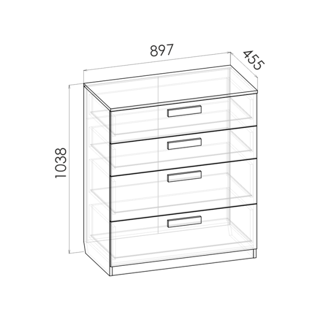 Румика Комод К1