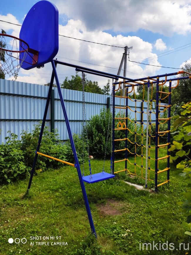 VERESK Дополнительный модуль "Кольцо баскетбольное на щите" под стандартный мячик