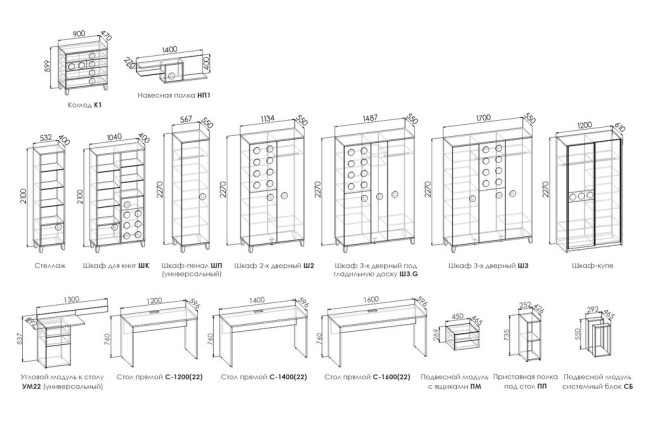 FUN-BOX Шкаф Ш3