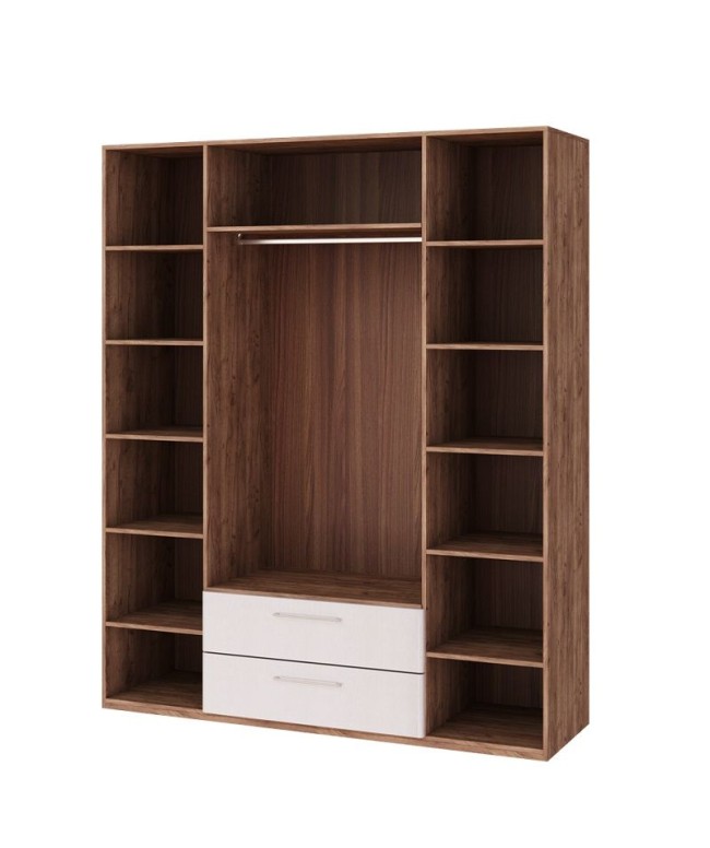 Монреаль (02) Шкаф для одежды с ящик 4-х дв. с зеркалом