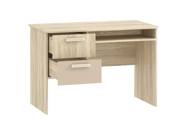 Стол компьютерный Акварель НМ 009.19-05 М2 (дуб сонома дуб сонома, капучино  1100x600x750)