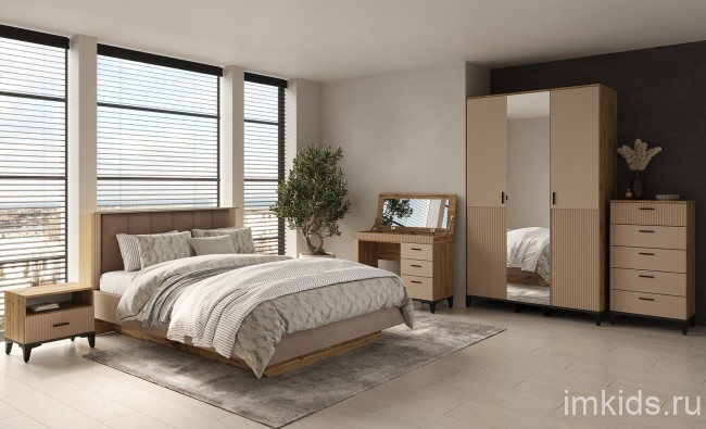 Шкаф 3-х дверный для одежды Дюна