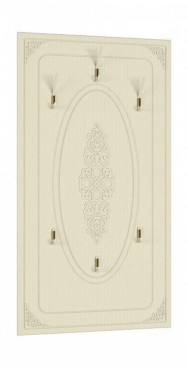 Вешалка настенная Ассоль плюс АС-22 (ваниль   700х19х1300)