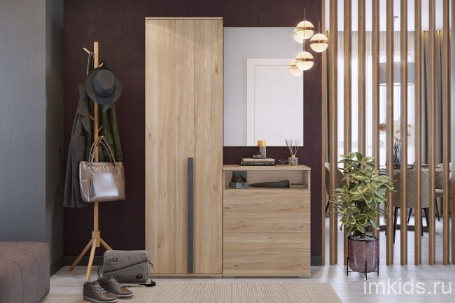 Комод Лайк 27.01 (дуб мария дуб мария  700x420x890)