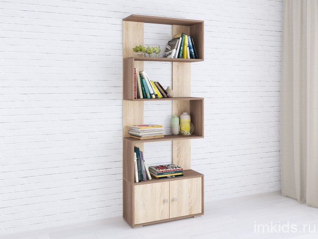 Стеллаж Ромео-2, ясень шимо