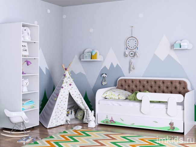 Детская кровать тахта "Шоколад"