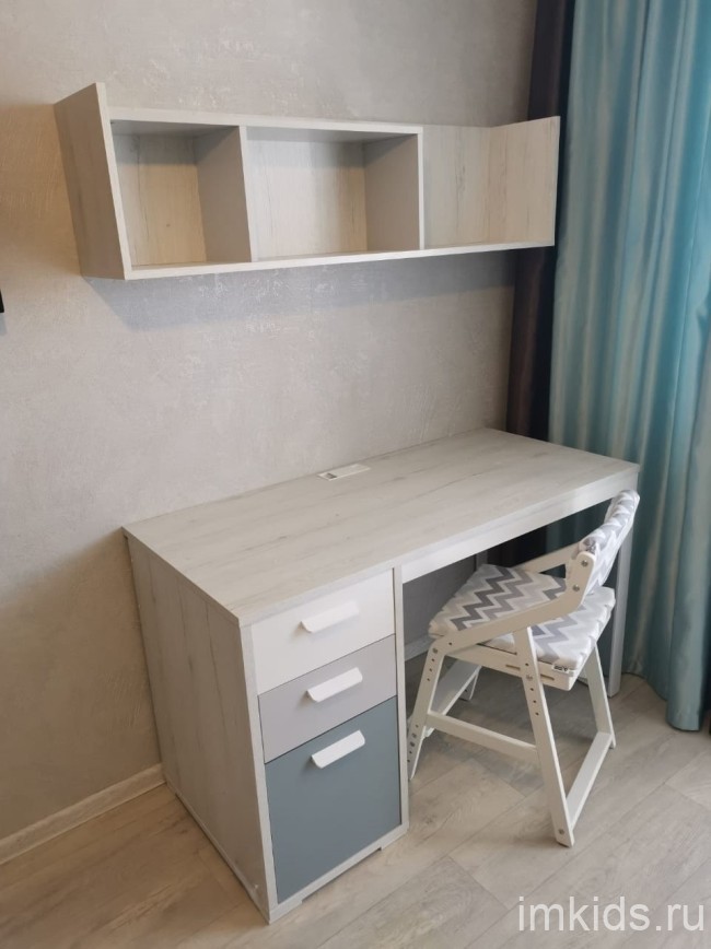 Детская комната "Либерти Уайт" комплект 1