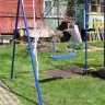VERESK Дополнительный модель стойка качель (БЕЗ качель) с подшипниковым узлом