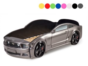 Кровать-машина "Мустанг 3D"