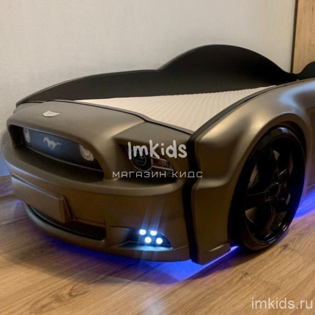 Кровать-машина "Мустанг 3D"