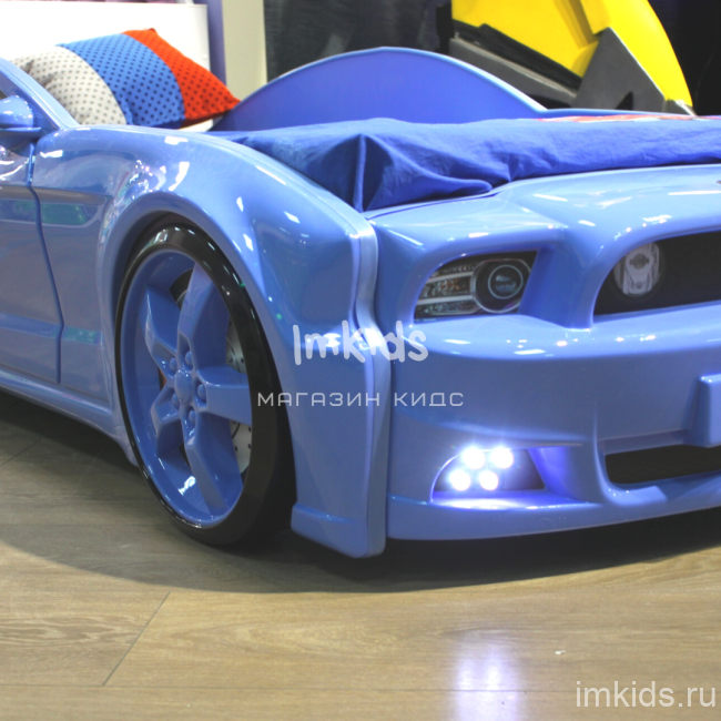 Кровать-машина "Мустанг 3D"