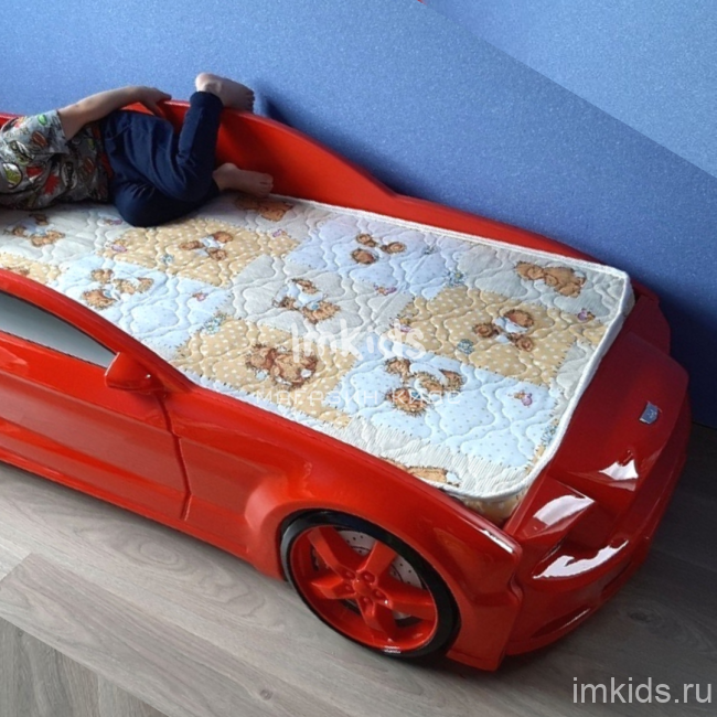 Кровать-машина "Мустанг 3D"