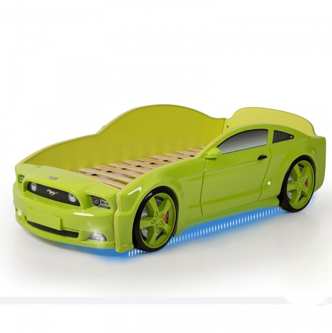Кровать-машина "Мустанг 3D"
