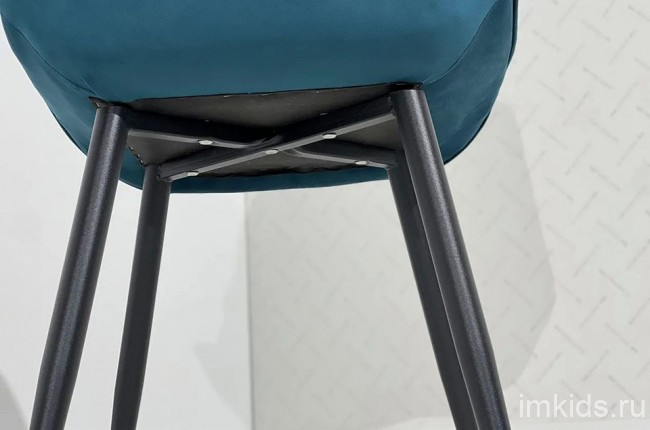 Стул Лари (черный зеленый 535x555x880) Стул Лари (черный зеленый 535x555x880)