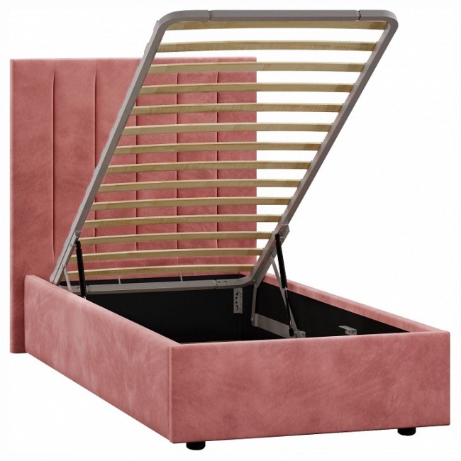 Кровать односпальная Ingrid (  коралловый Ультра коралл 2130x1120x1300)