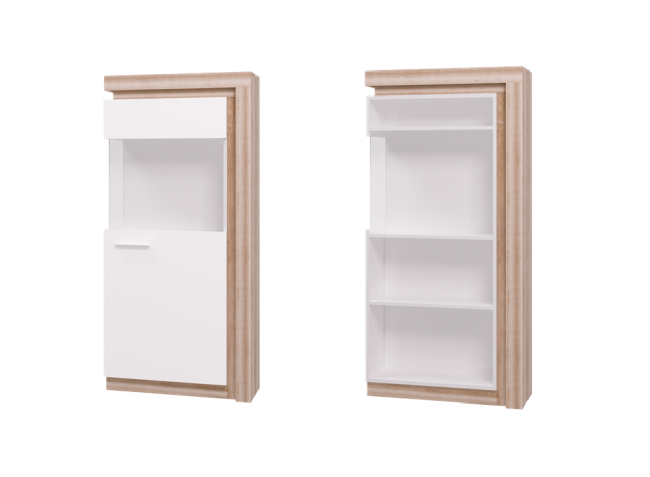 Шкаф-витрина Люмен 01