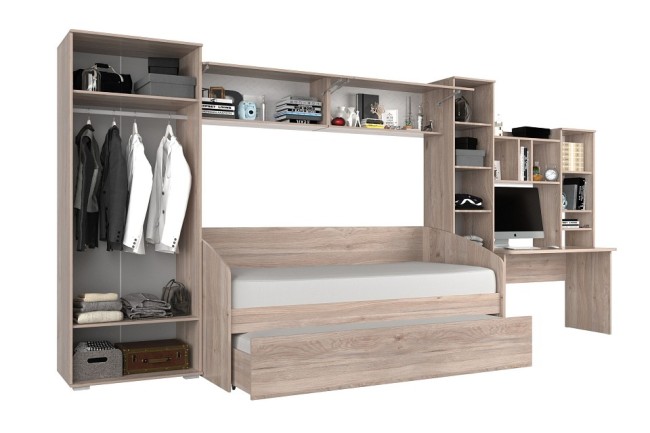 Гарнитур для детской Лайк К32 (дуб мария дуб мария, индиго  )