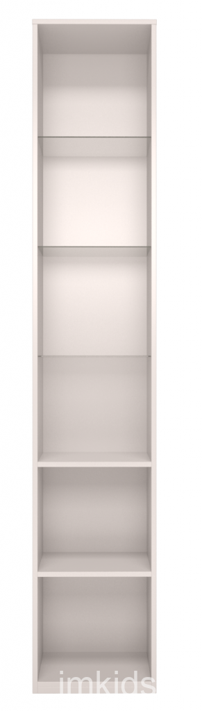 32 Шкаф-пенал ПРАВЫЙ СО СТЕКЛОМ Виктория