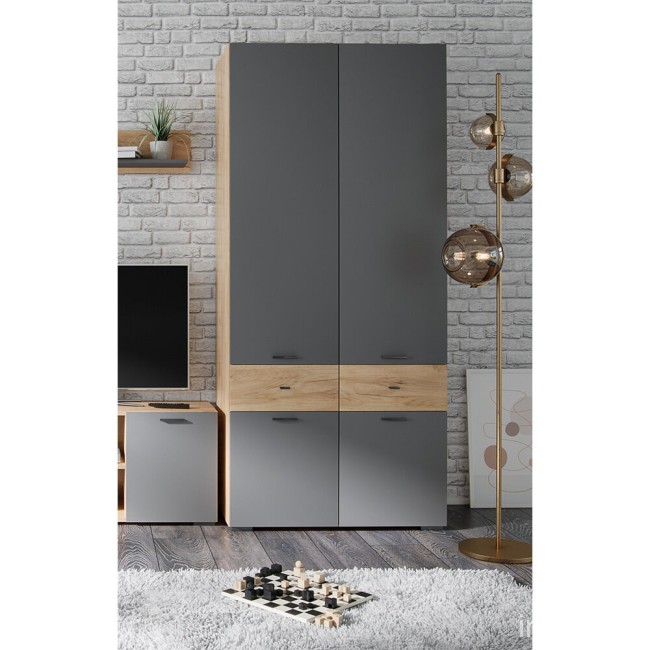 Дублин Шкаф 2-х створчатый