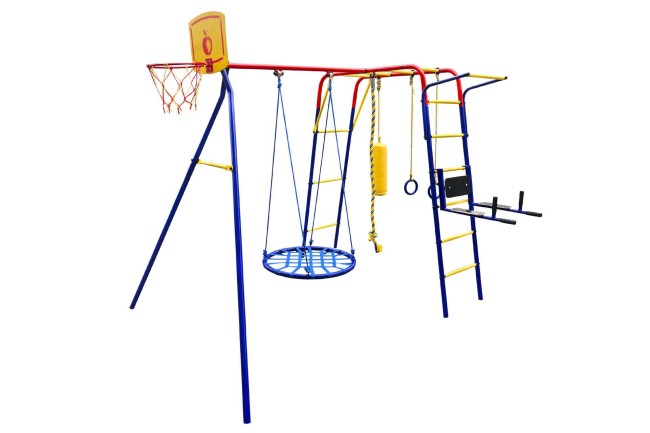 ДСК "Пионер-дачный" Юла МАКСИ + качели гнездо 80М см.(металл)
