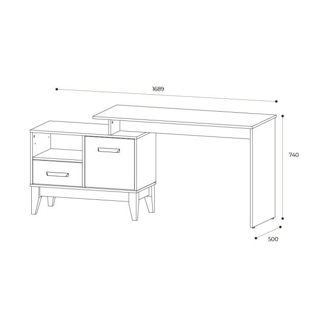 Письменный стол Скандика