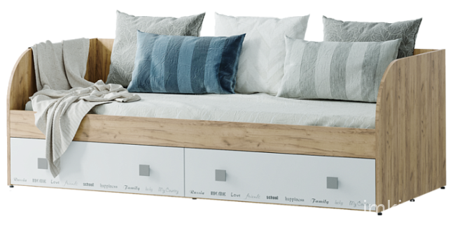 Кровать с реечным настилом Тренд КР-01 Light 80х186