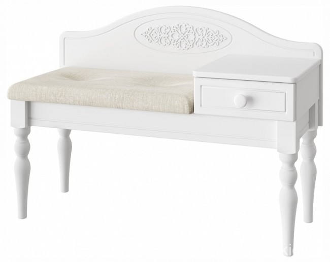 Банкетка Ассоль АС-41 (белое дерево белый с цветным рисунком 974x338x690) Банкетка Ассоль АС-41 (белое дерево белый с цветным рисунком 974x338x690)