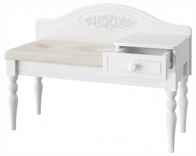 Банкетка Ассоль АС-41 (белое дерево белый с цветным рисунком 974x338x690) Банкетка Ассоль АС-41 (белое дерево белый с цветным рисунком 974x338x690)