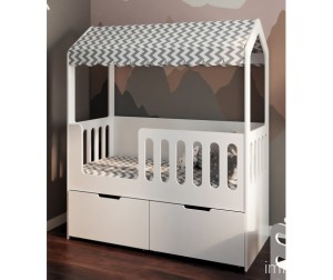 Домик Сказка с высокими ящиками