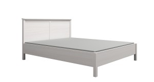 Кровать с ортопедическим основанием (металл) Sherlock 43 140х200, ясень светлый Кровать с ортопедическим основанием (металл) Sherlock 43 140х200, ясень светлый