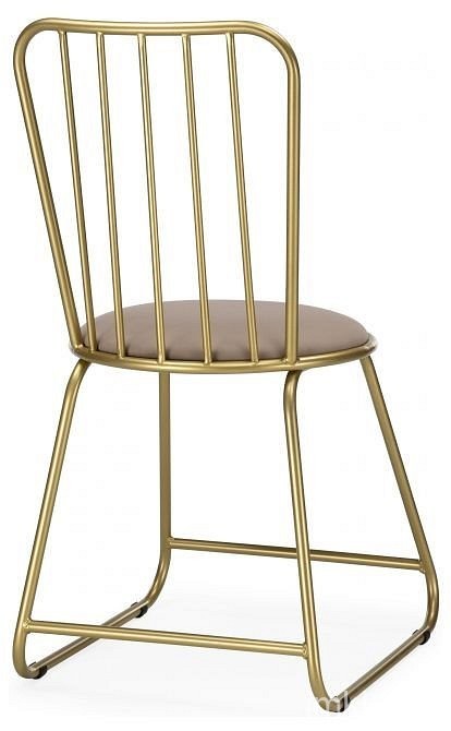Стул Лирион (золотой  бежевый 440x520x860)
