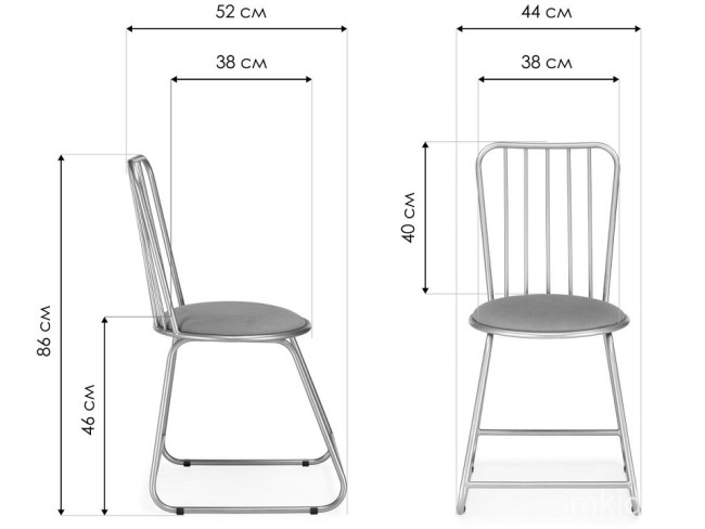 Стул Лирион (золотой  бежевый 440x520x860)