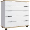 Комод СкайЛайт СЛ-11К (белый, блэквуд ячменный меренга  900x450x912)