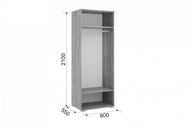 Гарнитур для детской Лайк КД42 (дуб мария дуб мария, индиго капучино )