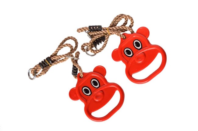 Кольца гимнастические "Микки" красный PS-311