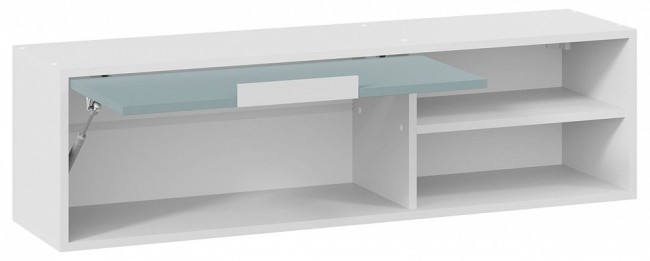 Полка комбинированная Марли (белый серо-голубой  1164x291x328)