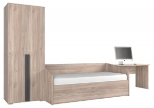 Гарнитур для детской Лайк К1 (дуб мария графит, дуб мария  )