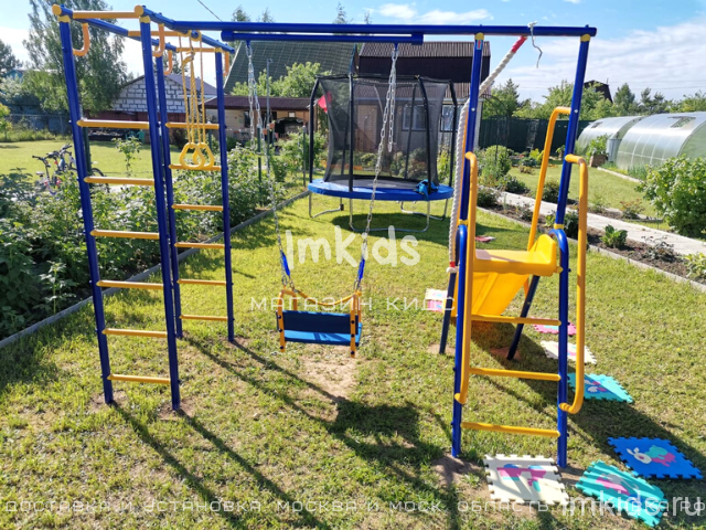 VERESK уличный детский спортивный комплекс  "Малыш-Дачник" с горкой 2 м.