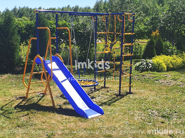 VERESK уличный детский спортивный комплекс  "Малыш-Дачник" с горкой 2 м.