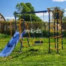 VERESK уличный детский спортивный комплекс  "Малыш-Дачник" с горкой 2 м.