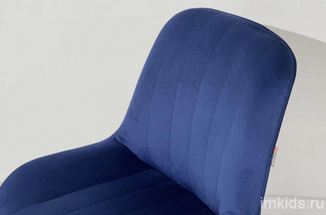 Стул Лари (черный  синий 535x555x880)