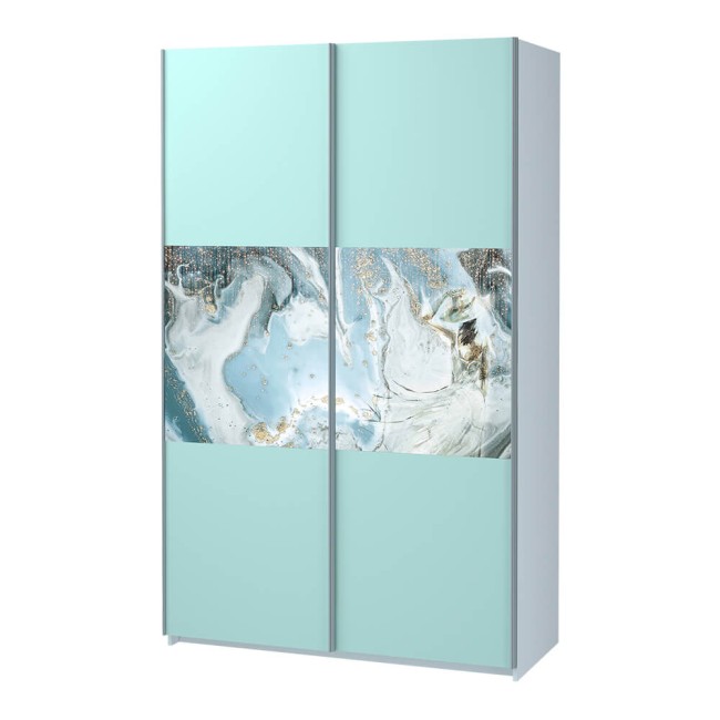 Шкаф-купе с рисунком Тифани ШКК-1