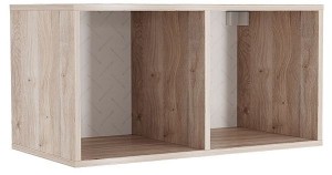 Полка навесная Лайк 43 (дуб мария   705x270x360)