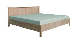 Кровать с ортопедическим основанием (металл) Sherlock 41 180х200, дуб сонома Кровать с ортопедическим основанием (металл) Sherlock 41 180х200, дуб сонома
