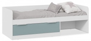 Кровать Марли (белый серо-голубой  2042x842x697)