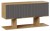 Полка комбинированная Хилтон (дуб крафт золотой графит  1102x324x580)